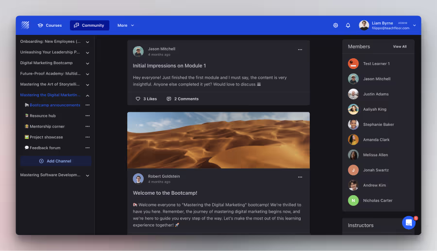 Teachfloor Community Platform